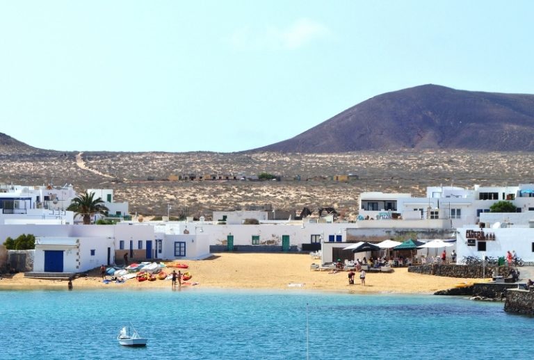 Isla Graciosa con niños
